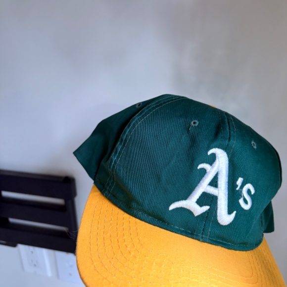 vintage Oakland A's MLB baseball Triple A Ted Fletcher hat snapback 1990 - Picture 3 of 8